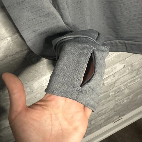 Nike Women's Therma FIT Swift Element Turtleneck Running Top NWT Size XS (Grey) - Picture 7 of 16